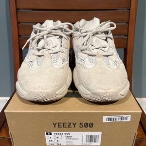 Yeezy 500 blush sz 9